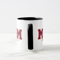 Virginia Tech Mom Marbled Mug