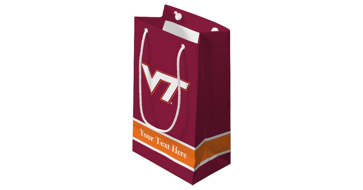 Virginia Tech Small Gift Bag | Zazzle