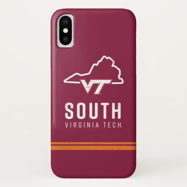 Virginia Tech | South State Logo Case-Mate iPhone Case (Back)