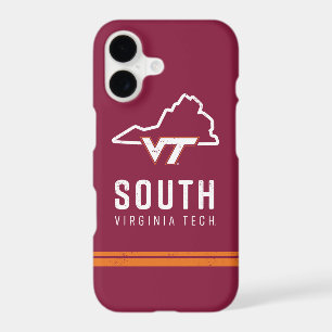 Virginia Tech South State Logo iPhone 17 Case