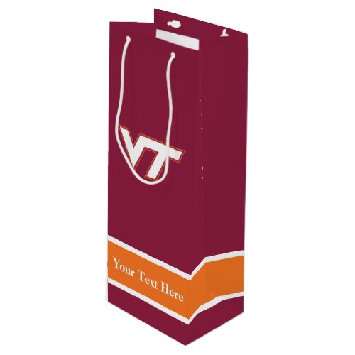 Virginia Tech Wine Gift Bag