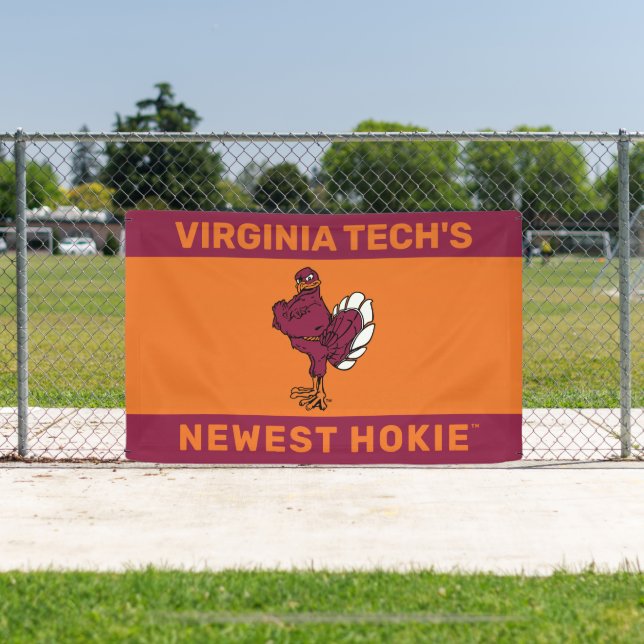 Virginia Tech's Newest Hokie Banner (Insitu)