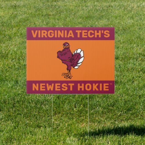 Virginia Techs Newest Hokie Sign