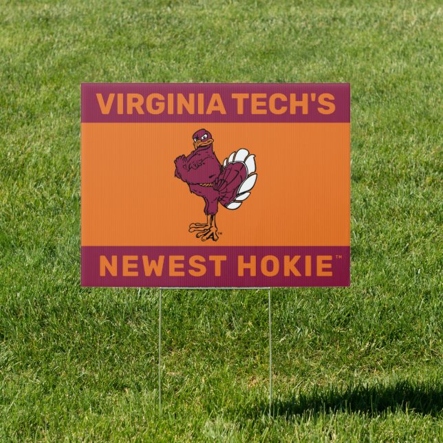 Virginia Tech's Newest Hokie Sign (Insitu)