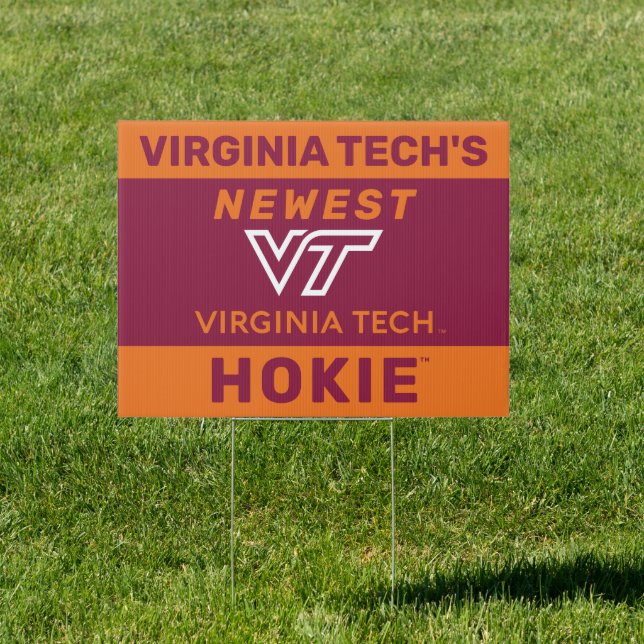 Virginia Tech's Newest Hokie Sign (Insitu)