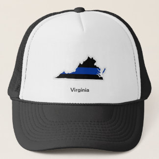Virginia Thin Blue Line Trucker Hat