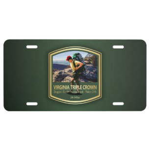 Virginia Triple Crown (PF) License Plate