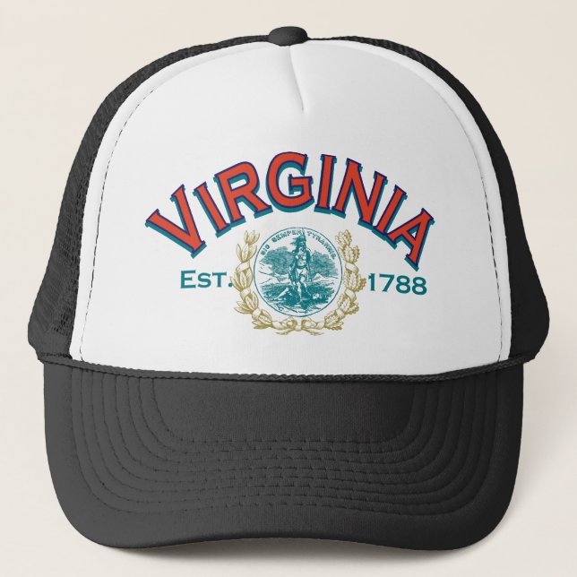Virginia Trucker Hat (Front)