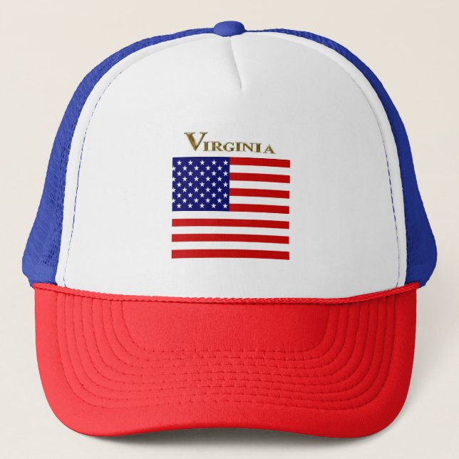 VIRGINIA TRUCKER HAT (Front)