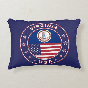 Virginia, Virginia sticker,phone case, tote bag, Accent Pillow