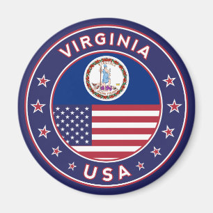 Virginia, Virginia to sticker, phone marry, tote Magnet