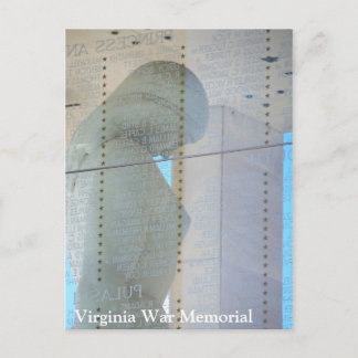Virginia War Memorial Postcard - Richmond, Virgini