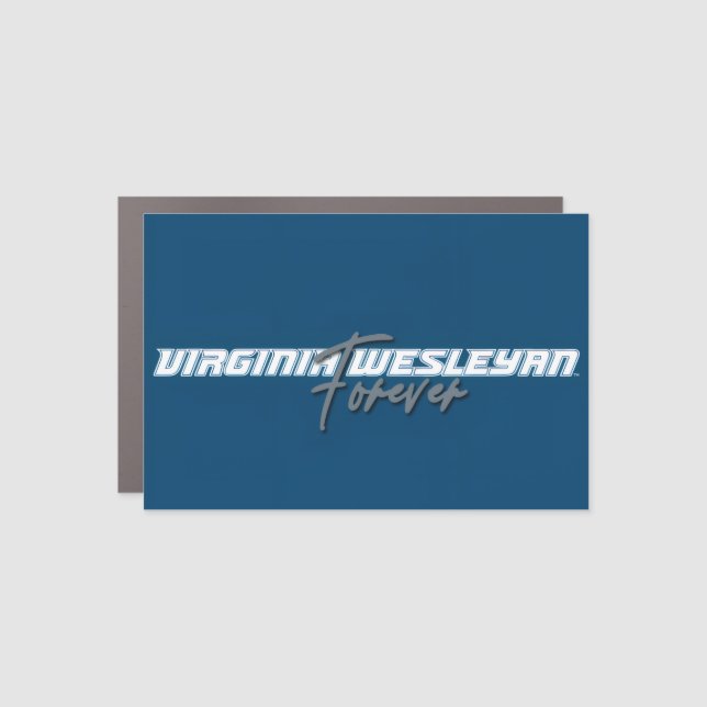 Virginia Wesleyan Forever Car Magnet (Front)