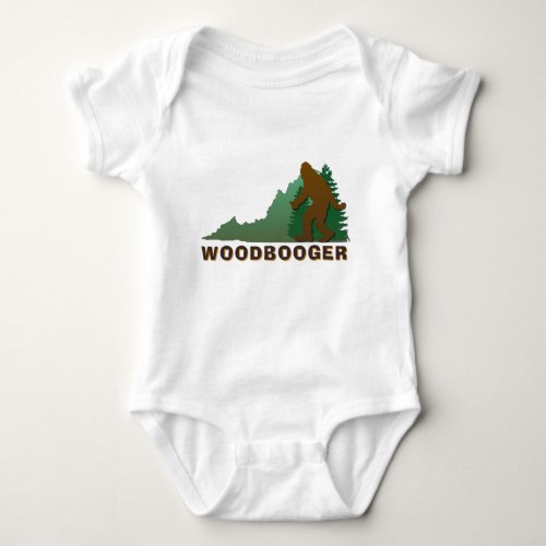 Virginia Woodbooger Baby Bodysuit