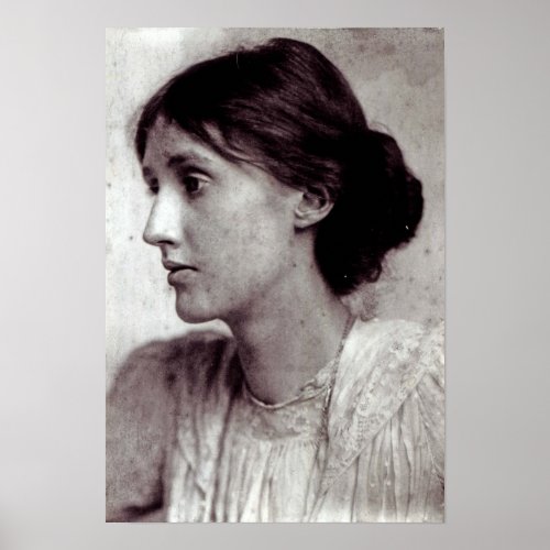 Virginia Woolf 1902 Poster