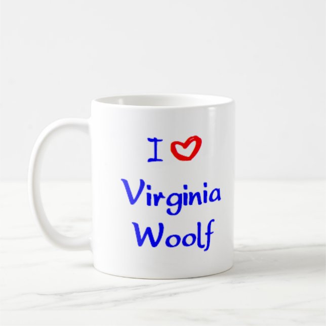 virginia woolf coffee mug (Left)