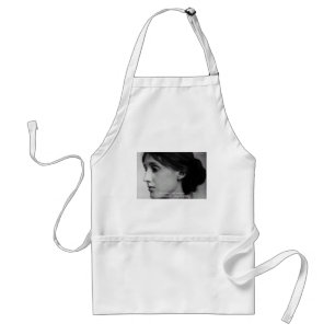 Virginia Woolf "Find Peace" Wisdom Quote Gifts Adult Apron