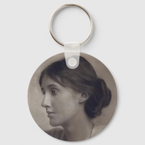 Virginia Woolf keychain