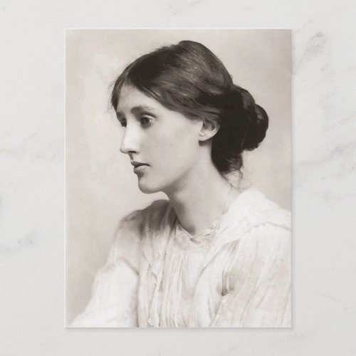 Virginia Woolf portrait 1902 Postcard