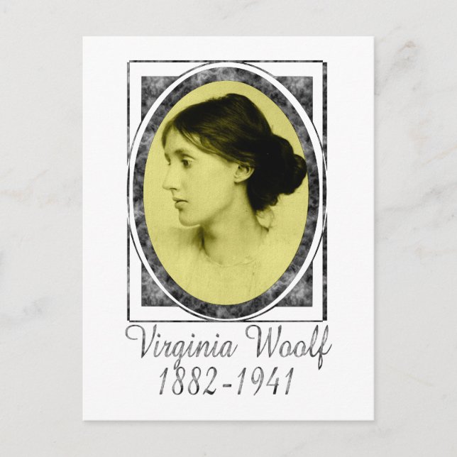 Virginia Woolf Postcard (Front)