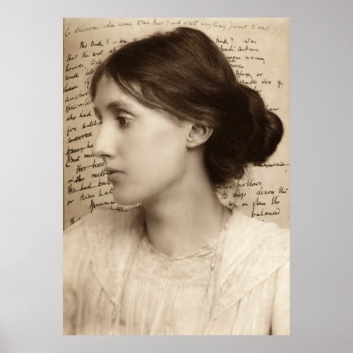 Virginia Woolf Poster