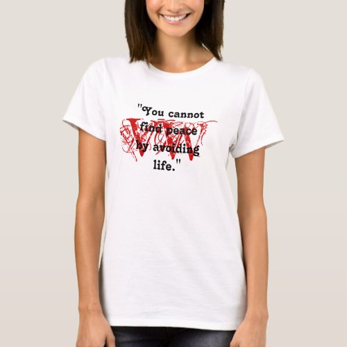 Virginia Woolf quote Fans RED MARK DESIGN T_Shirt