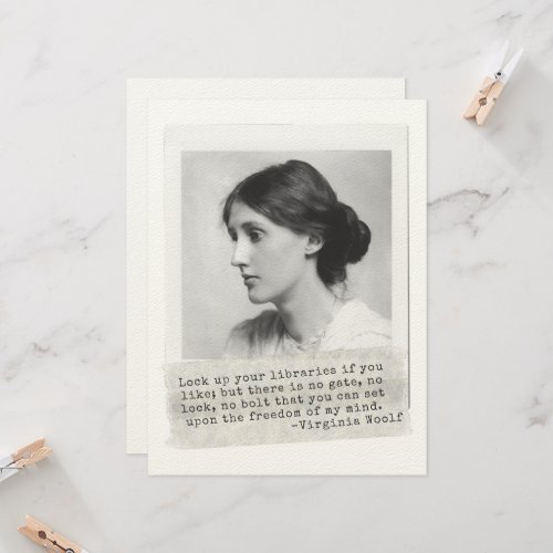 Virginia Woolf Quote _ Icons of Womens History