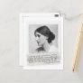 Virginia Woolf Quote - Icons of Women's History Postcard