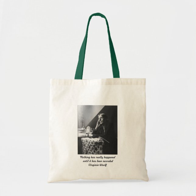 Virginia Woolf Tote Bag (Front)