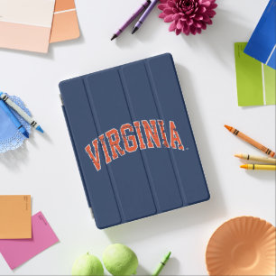 Virginia Wordmark Distressed iPad Smart Cover