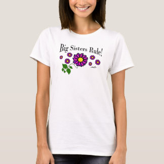 Virginia Wright Big Sisters Rule  T-Shirt