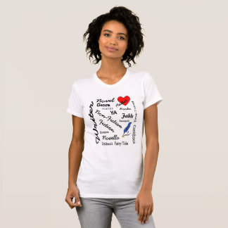 Virginia Wright Writer-Author-Novelist  T-Shirt