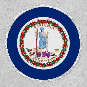 Virginian Flag, Flag of Virginia Patch