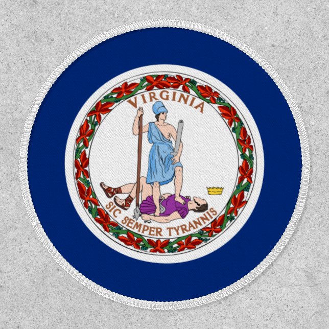 Virginian Flag, Flag of Virginia Patch (Front)
