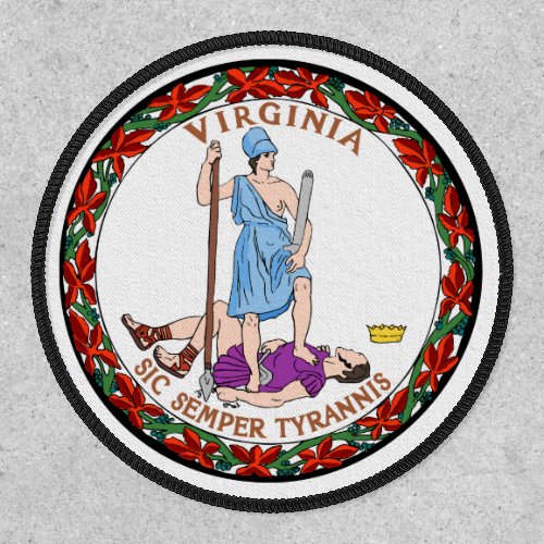 Virginian Seal Seal of Virginia Patch