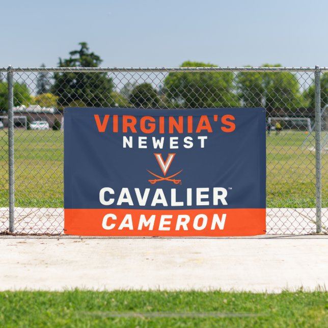 Virginia's Newest Cavalier Banner (Insitu)