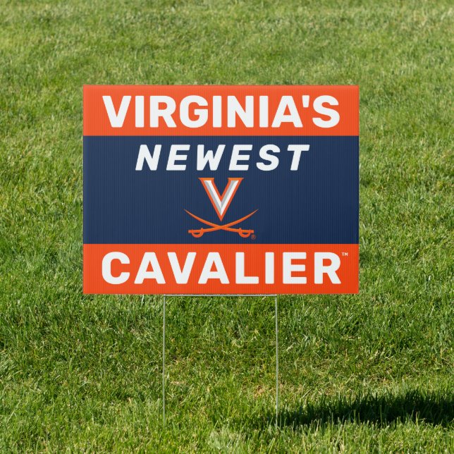 Virginia's Newest Cavalier Sign (Insitu)