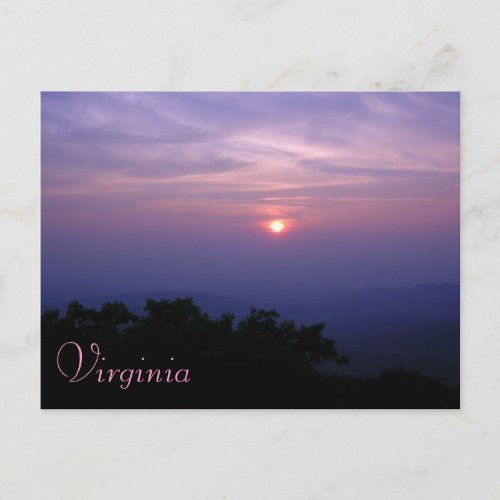 Virginias Shenandoah Valley Postcard