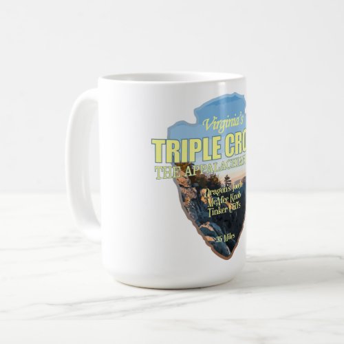 Virginias Triple Crown arrowhead Coffee Mug