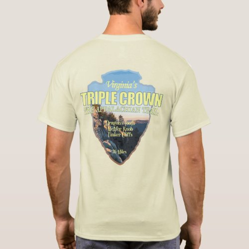 Virginias Triple Crown arrowhead T_Shirt