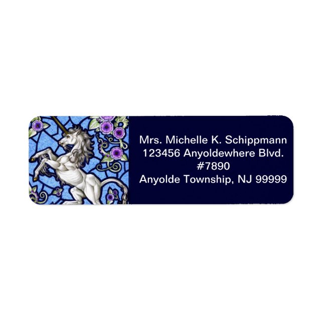 Virginsnowe Return Address Label (Front)