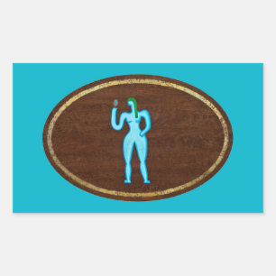 Virgo 2008 rectangular sticker