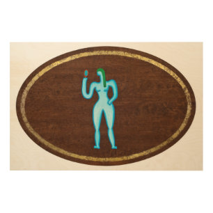 Virgo 2008 wood wall art