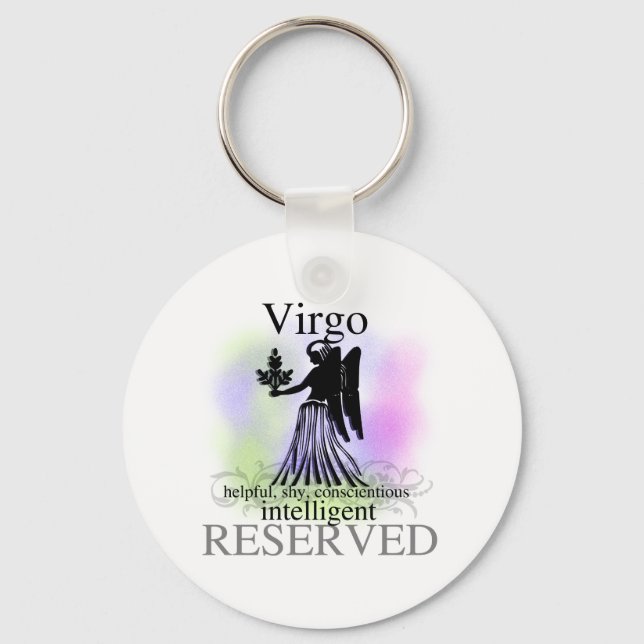 Virgo About You Keychain (Front)