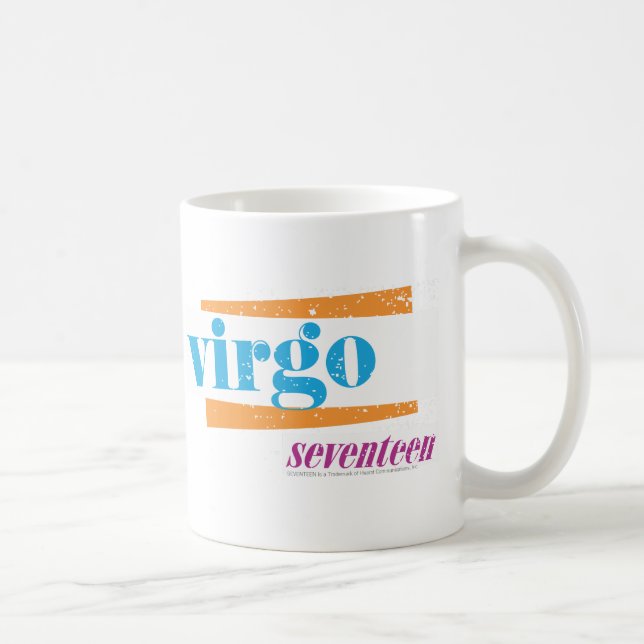 Virgo Aqua Coffee Mug (Right)
