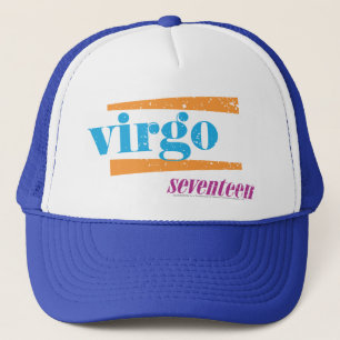 Virgo Aqua Trucker Hat
