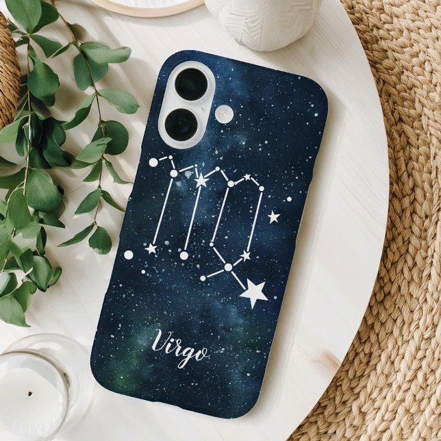 Virgo | Astrological Zodiac Sign Constellation Case-Mate iPhone Case (Creator Uploaded)