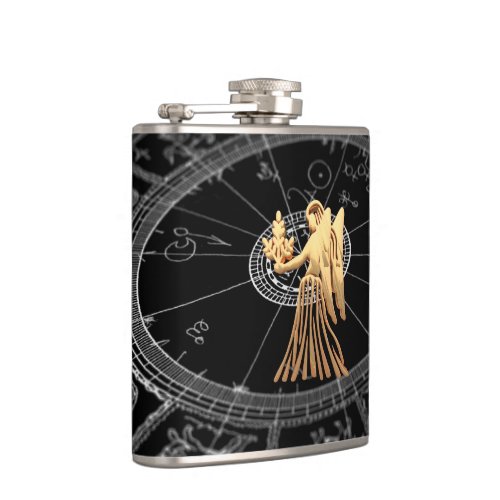 Virgo Astrology Flask