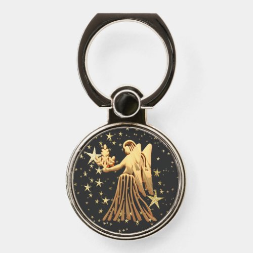 Virgo Astrology Phone Ring Stand