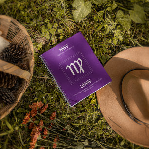 Virgo Astrology Sign Notebook